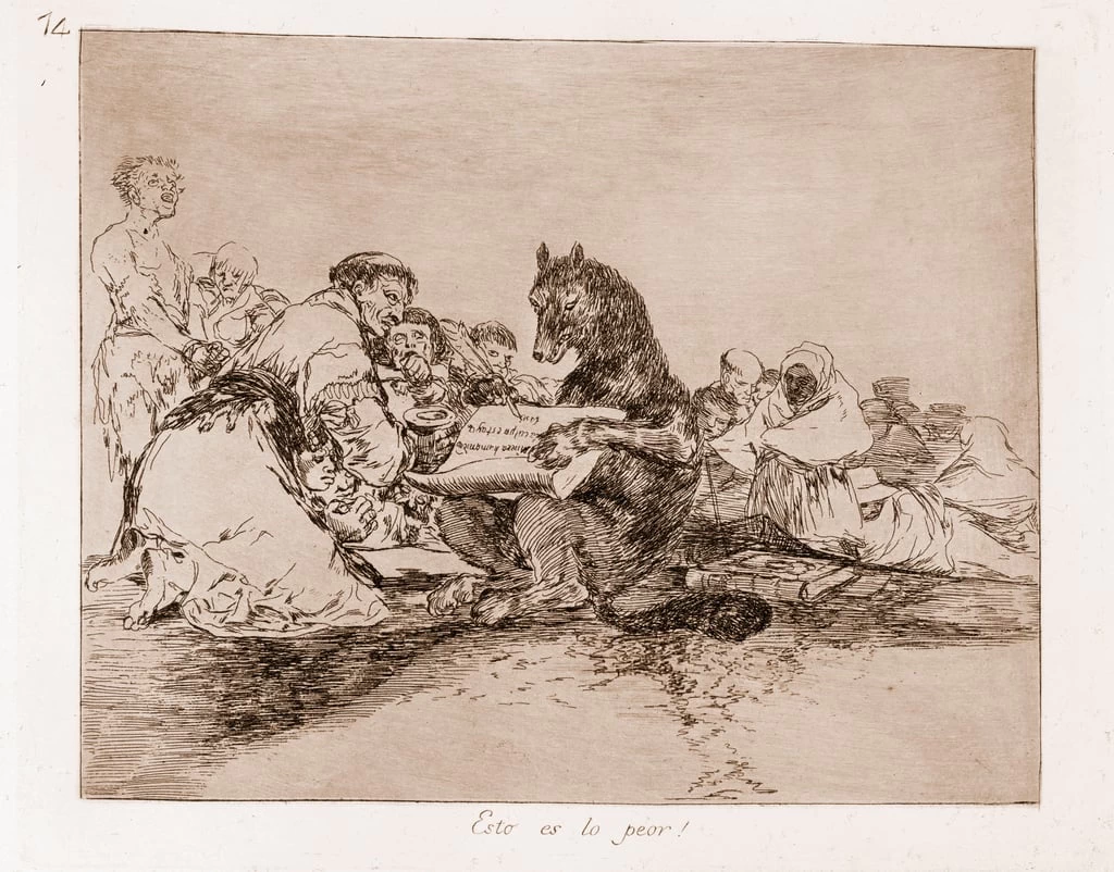 Francisco de Goya y Lucientes - I disastri della guerra, questo è il peggiore, Museo del Prado, Madrid